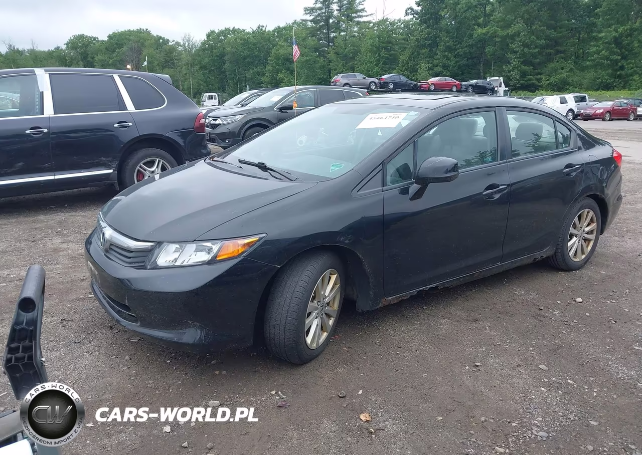 2012 Honda Civic Ex VIN:2HGFB2F82CH300623 - 2