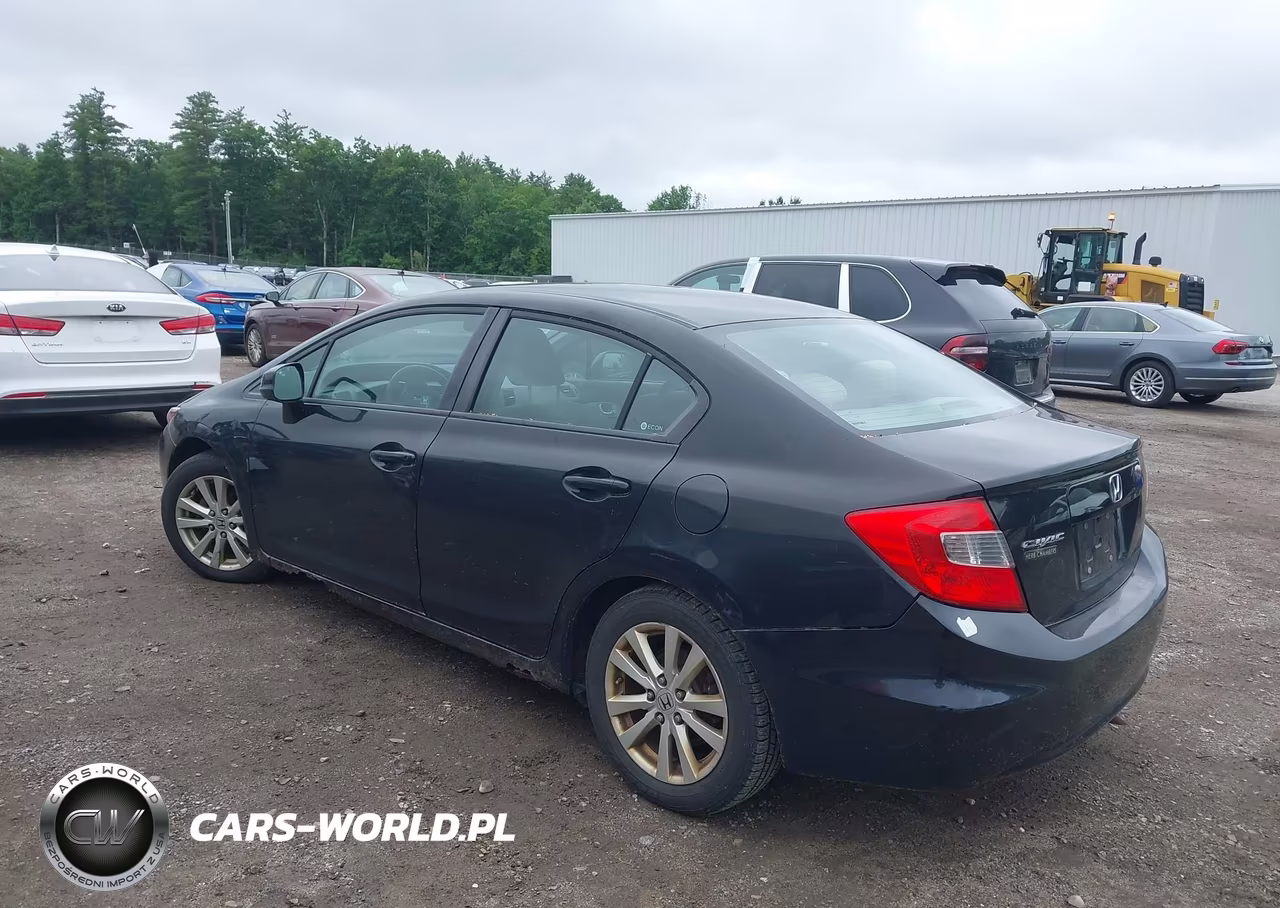 2012 Honda Civic Ex VIN:2HGFB2F82CH300623 - 3