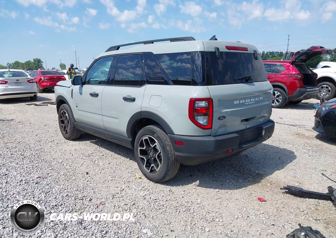2021 Ford Bronco Sport Big Bend VIN:3FMCR9B68MRA35282 - 3