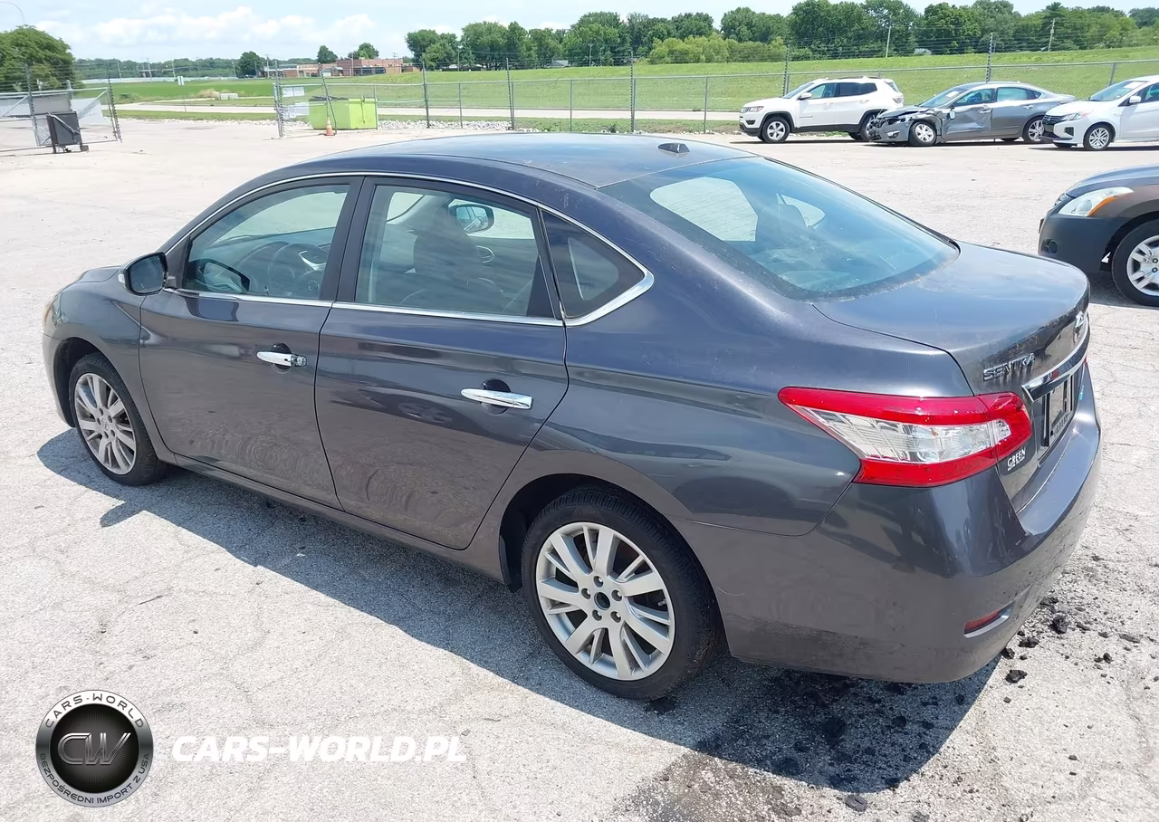 2014 Nissan Sentra Sl VIN:3N1AB7AP2EY333206 - 3