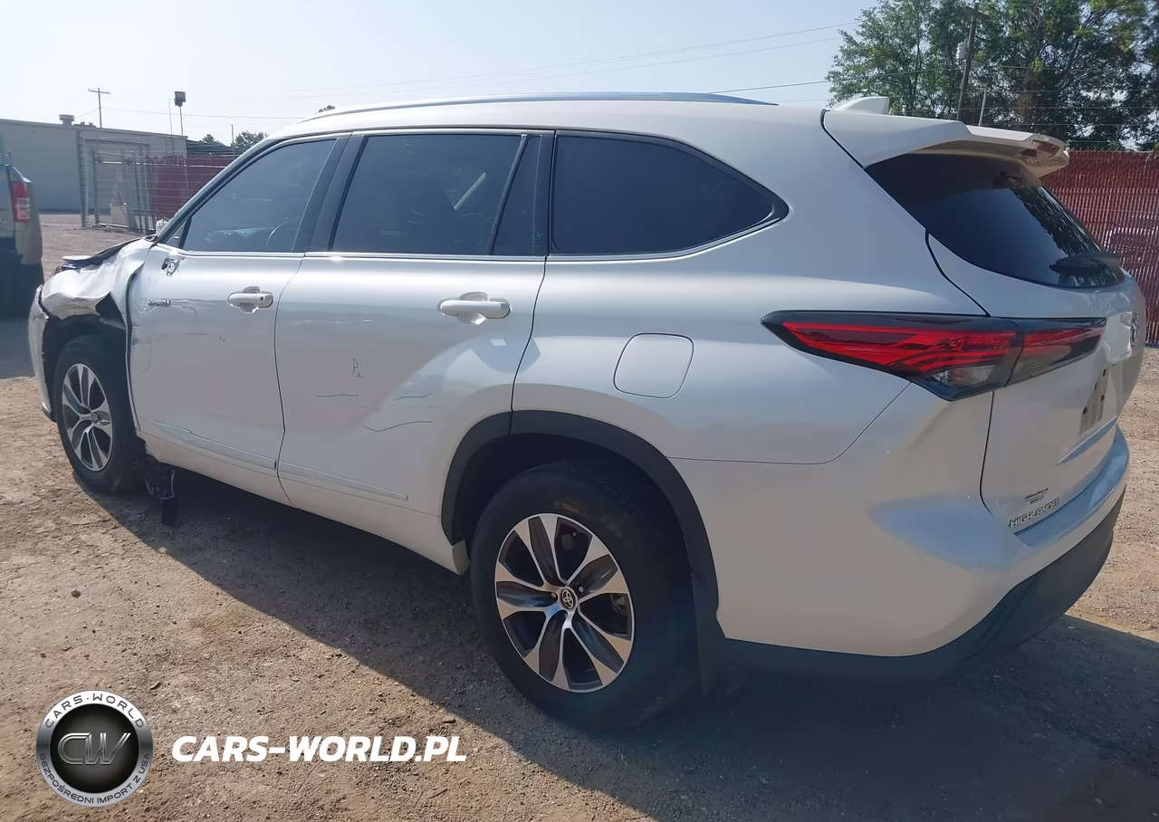 2021 Toyota Highlander Hybrid Xle VIN:5TDGARAH6MS506875 - 3