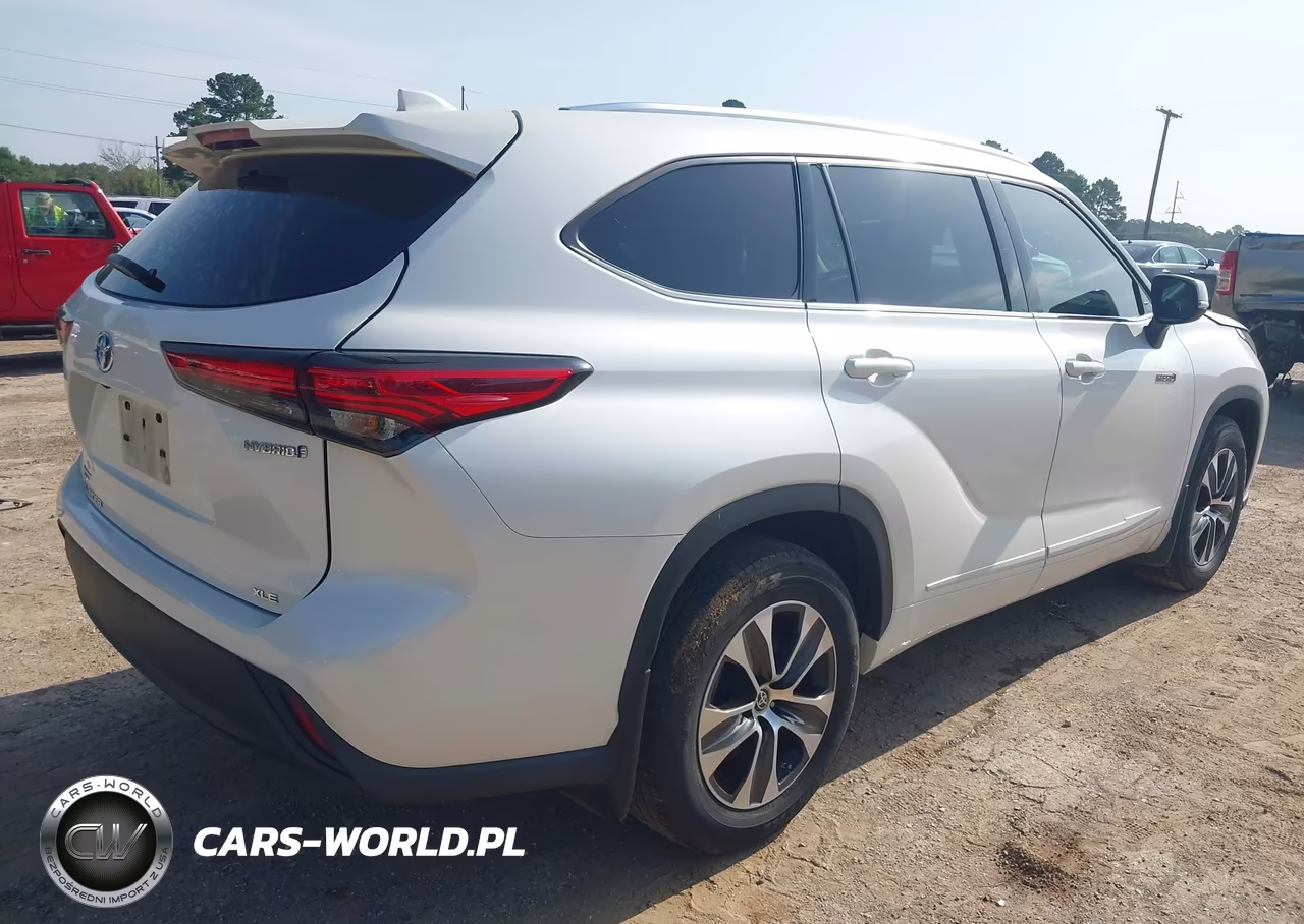 2021 Toyota Highlander Hybrid Xle VIN:5TDGARAH6MS506875 - 4