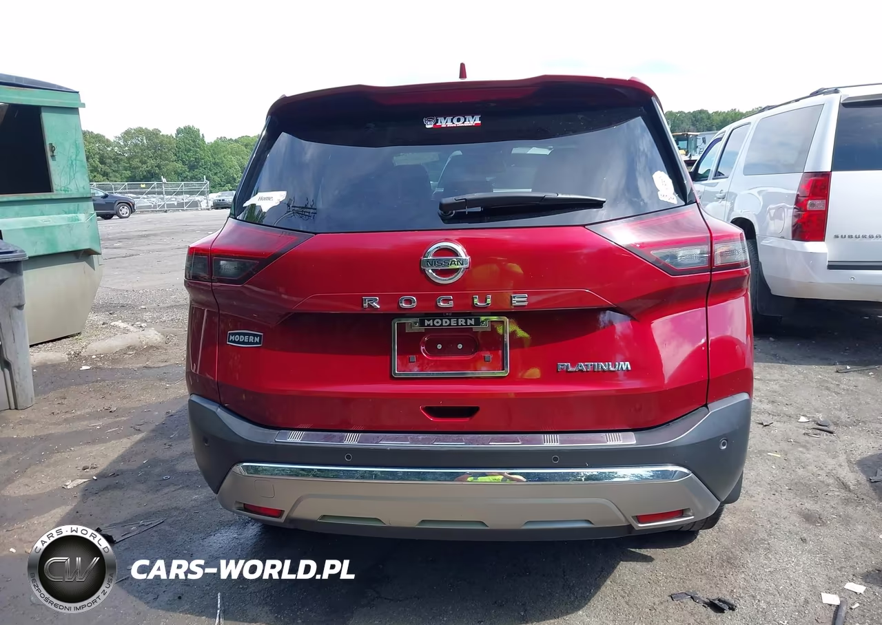 2021 Nissan Rogue Platinum Fwd VIN:JN8AT3DC1MW107308 - 17