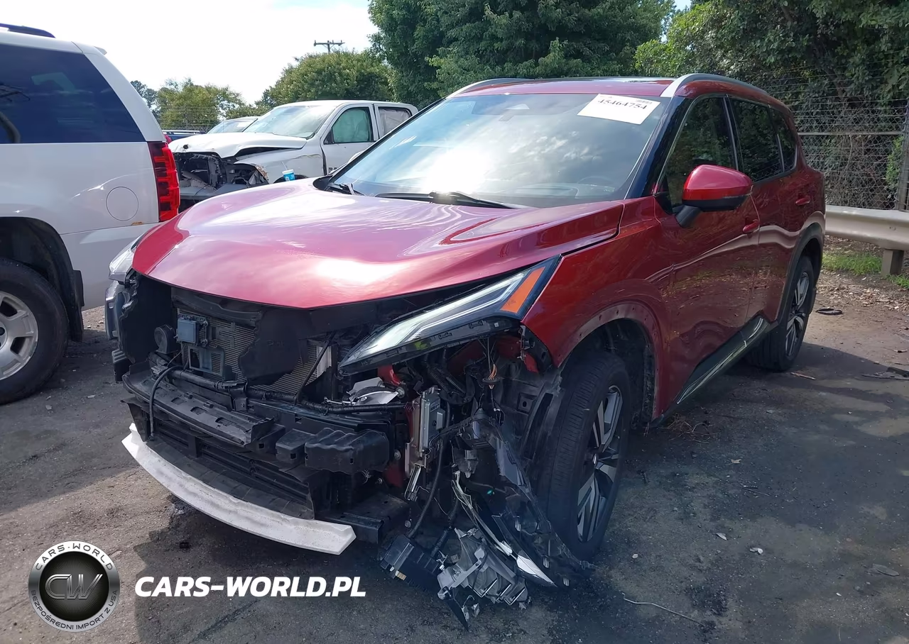 2021 Nissan Rogue Platinum Fwd VIN:JN8AT3DC1MW107308 - 2