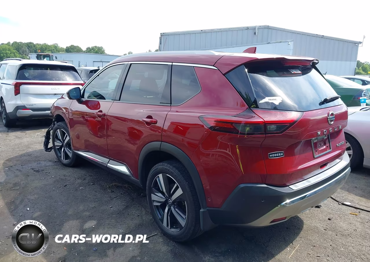 2021 Nissan Rogue Platinum Fwd VIN:JN8AT3DC1MW107308 - 3