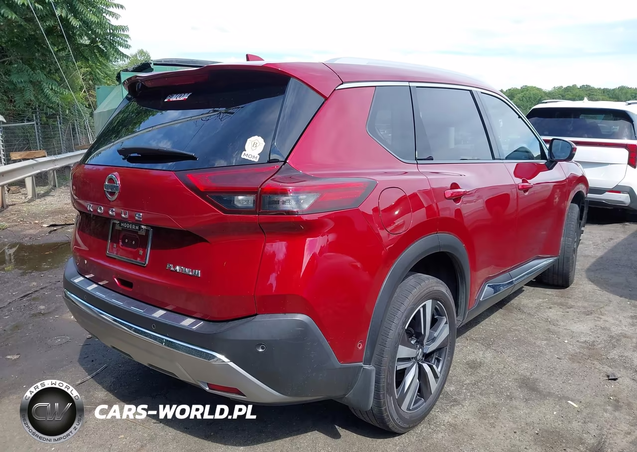 2021 Nissan Rogue Platinum Fwd VIN:JN8AT3DC1MW107308 - 4
