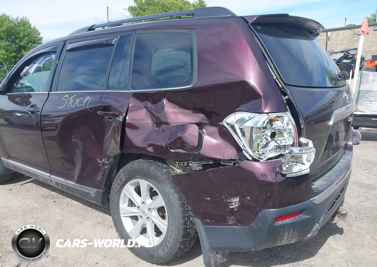 2013 Toyota Highlander Se V6 VIN:5TDBK3EH7DS229071 - 6