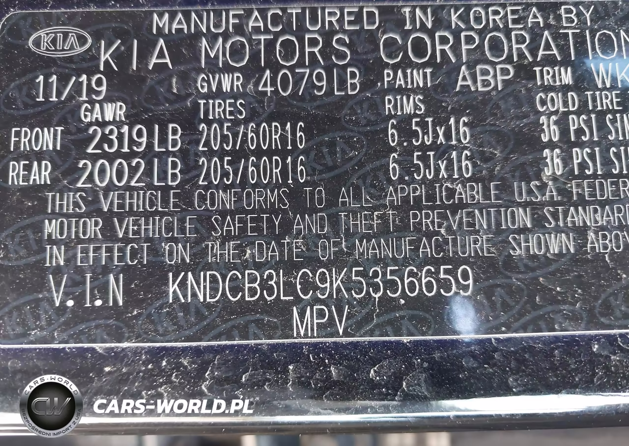 2019 Kia Niro Fe VIN:KNDCB3LC9K5356659 - 9