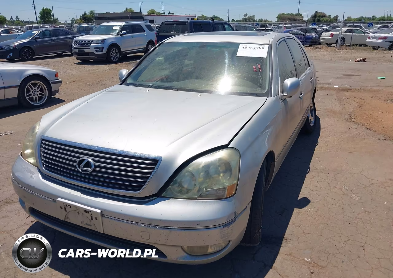 2001 Lexus Ls 430 VIN:JTHBN30F910019596 - 2