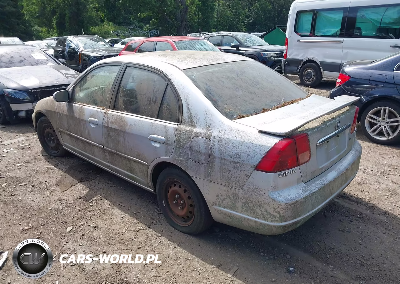 2001 Honda Civic VIN:1HGES26721L052232 - 3