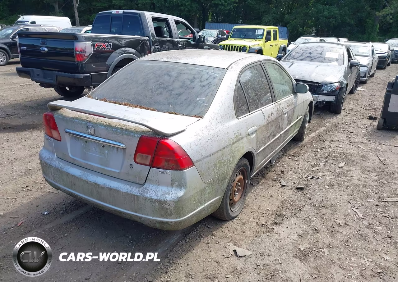2001 Honda Civic VIN:1HGES26721L052232 - 4