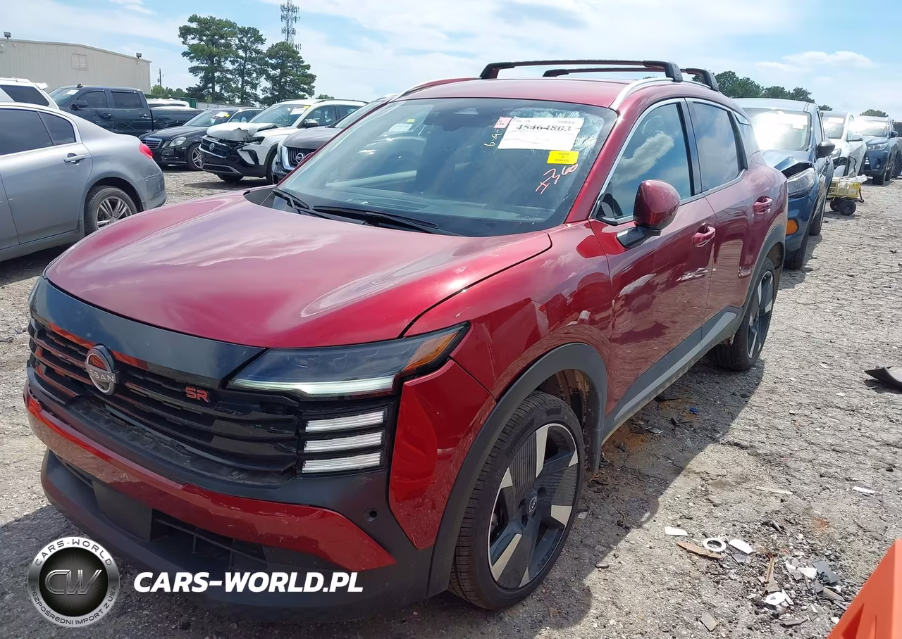 2025 Nissan Kicks Sr Fwd VIN:3N8AP6DA6SL402749 - 2
