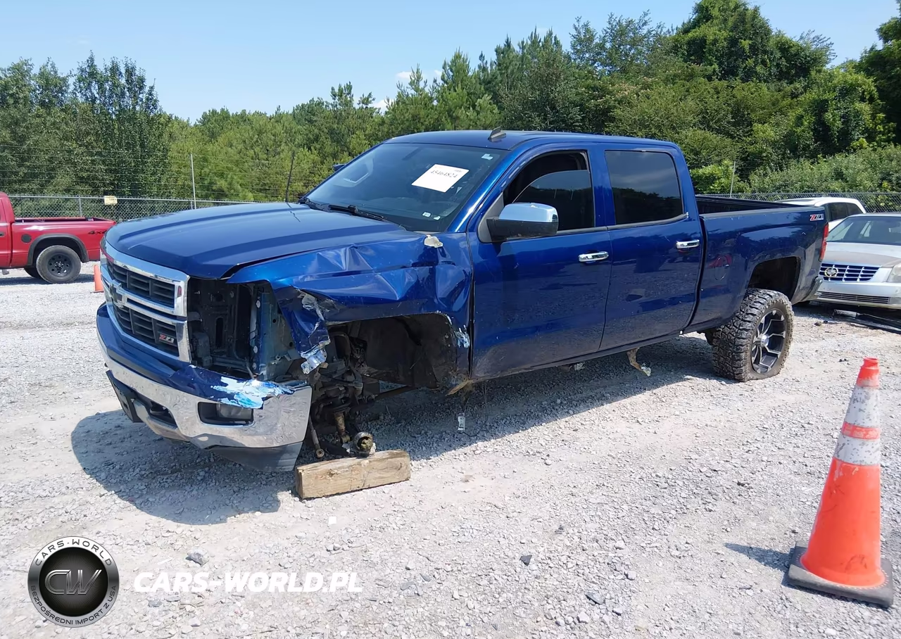 2014 Chevrolet Silverado 1500 Lt VIN:3GCUKREC8EG248843 - 2