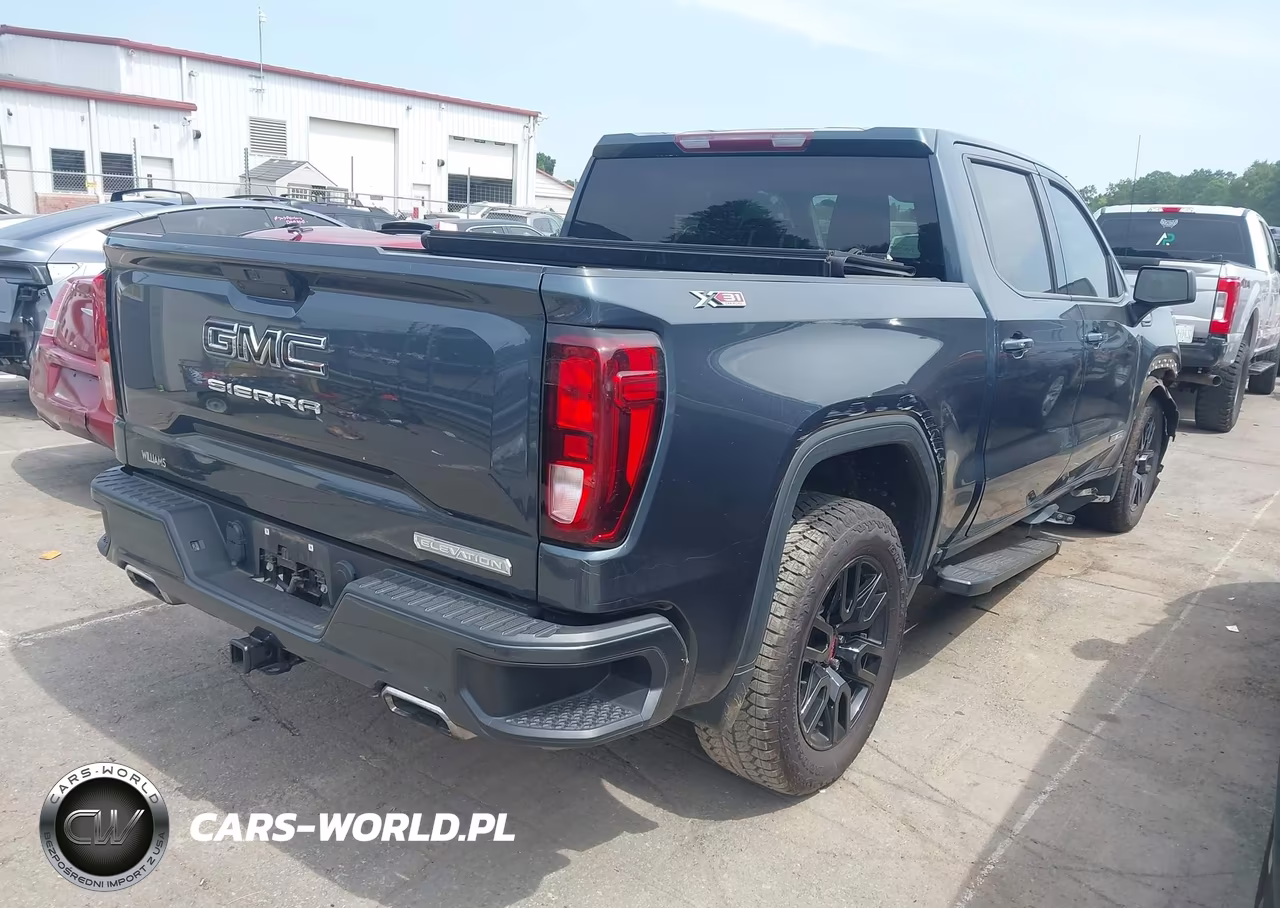 2021 GMC Sierra 1500 4Wd Short Box Elevation VIN:3GTU9CED3MG184906 - 4