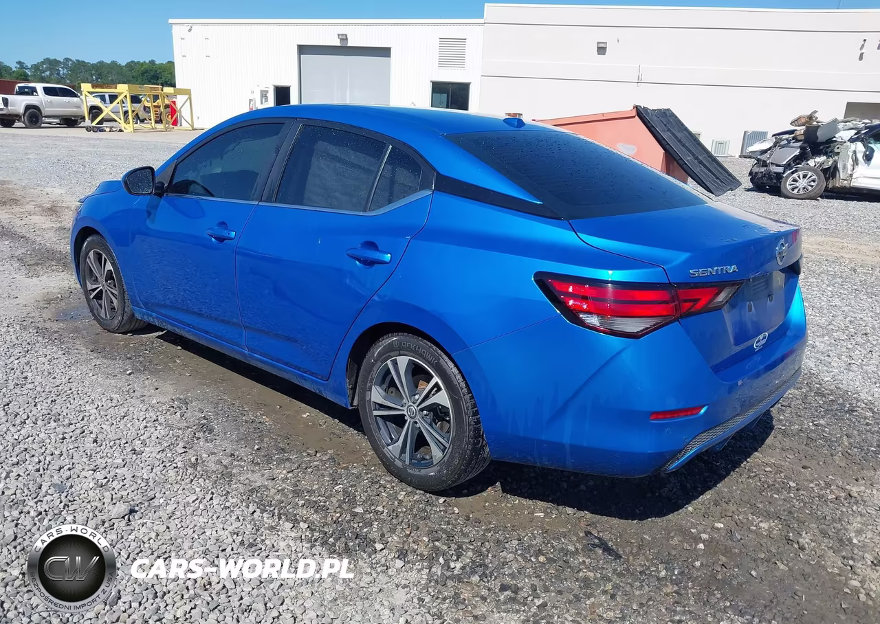 2021 Nissan Sentra Sv Xtronic Cvt VIN:3N1AB8CV3MY223734 - 3