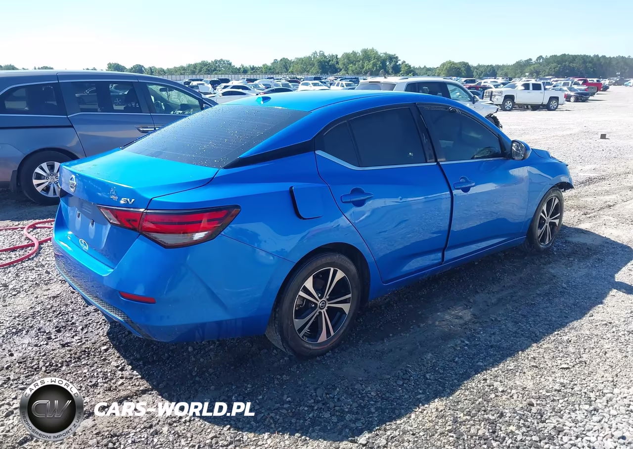 2021 Nissan Sentra Sv Xtronic Cvt VIN:3N1AB8CV3MY223734 - 4