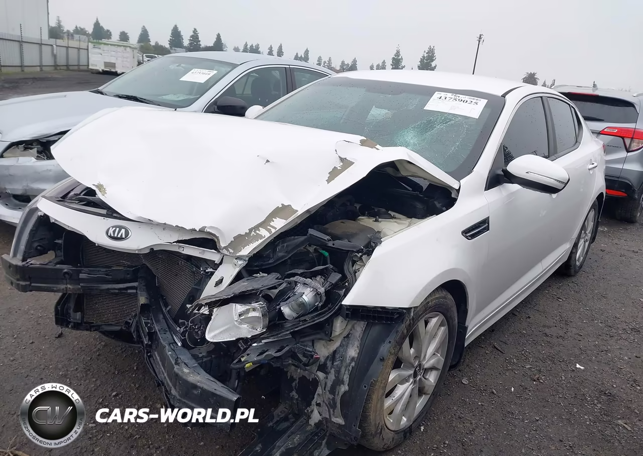 2015 Kia Optima Lx VIN:KNAGM4A71F5616840 - 2