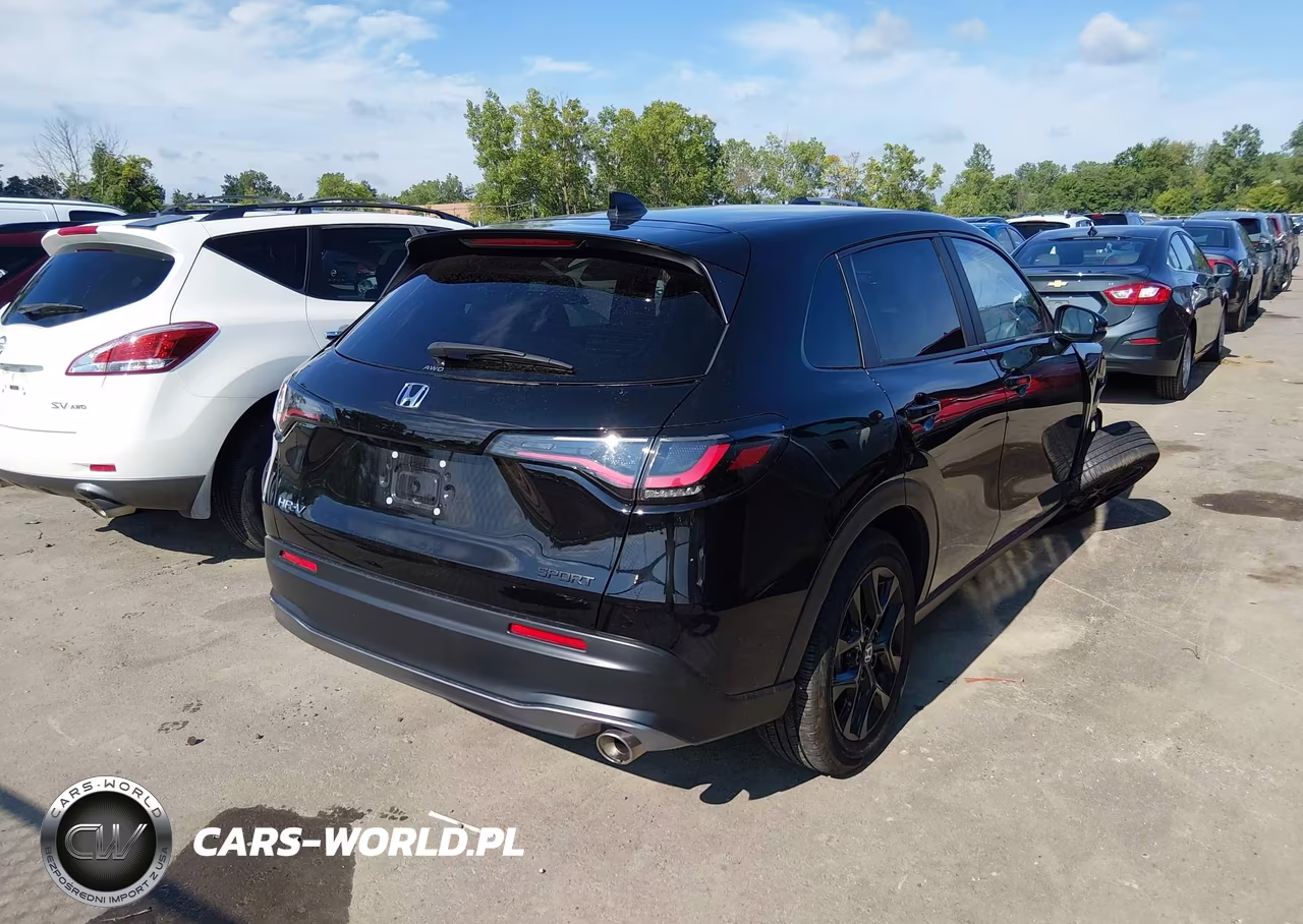 2025 Honda Hr-V Awd Sport VIN:3CZRZ2H57SM759666 - 4
