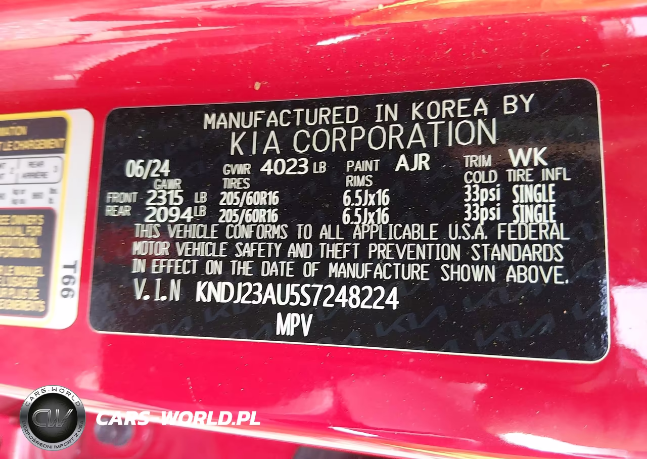 2025 Kia Soul Lx VIN:KNDJ23AU5S7248224 - 9