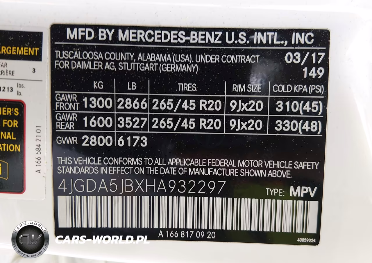 2017 Mercedes-Benz Gle 350 VIN:4JGDA5JBXHA932297 - 9