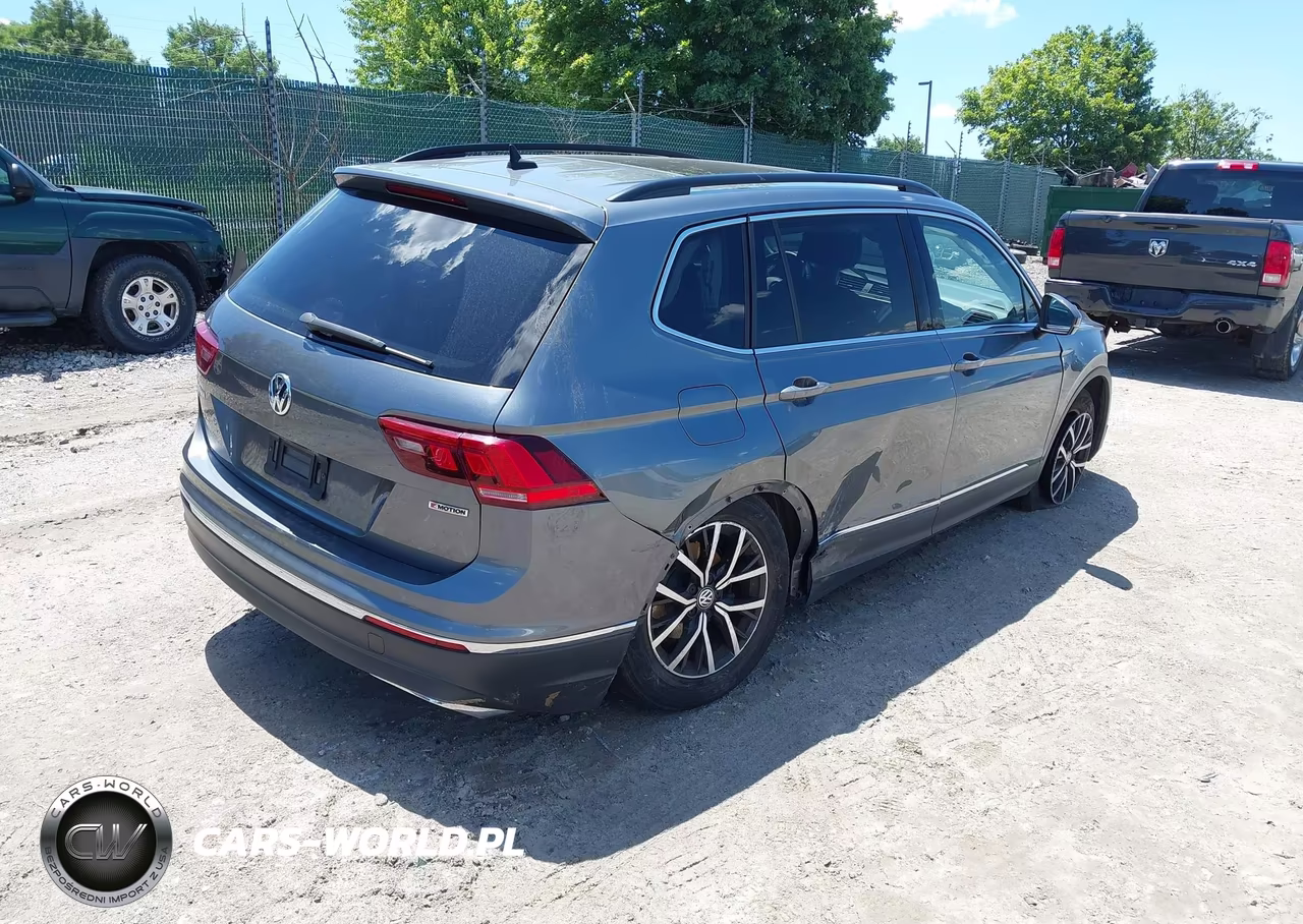 2021 Volkswagen Tiguan 2.0T Se-2.0T Se R-Line Black-2.0T Sel VIN:3VV2B7AX2MM106459 - 4