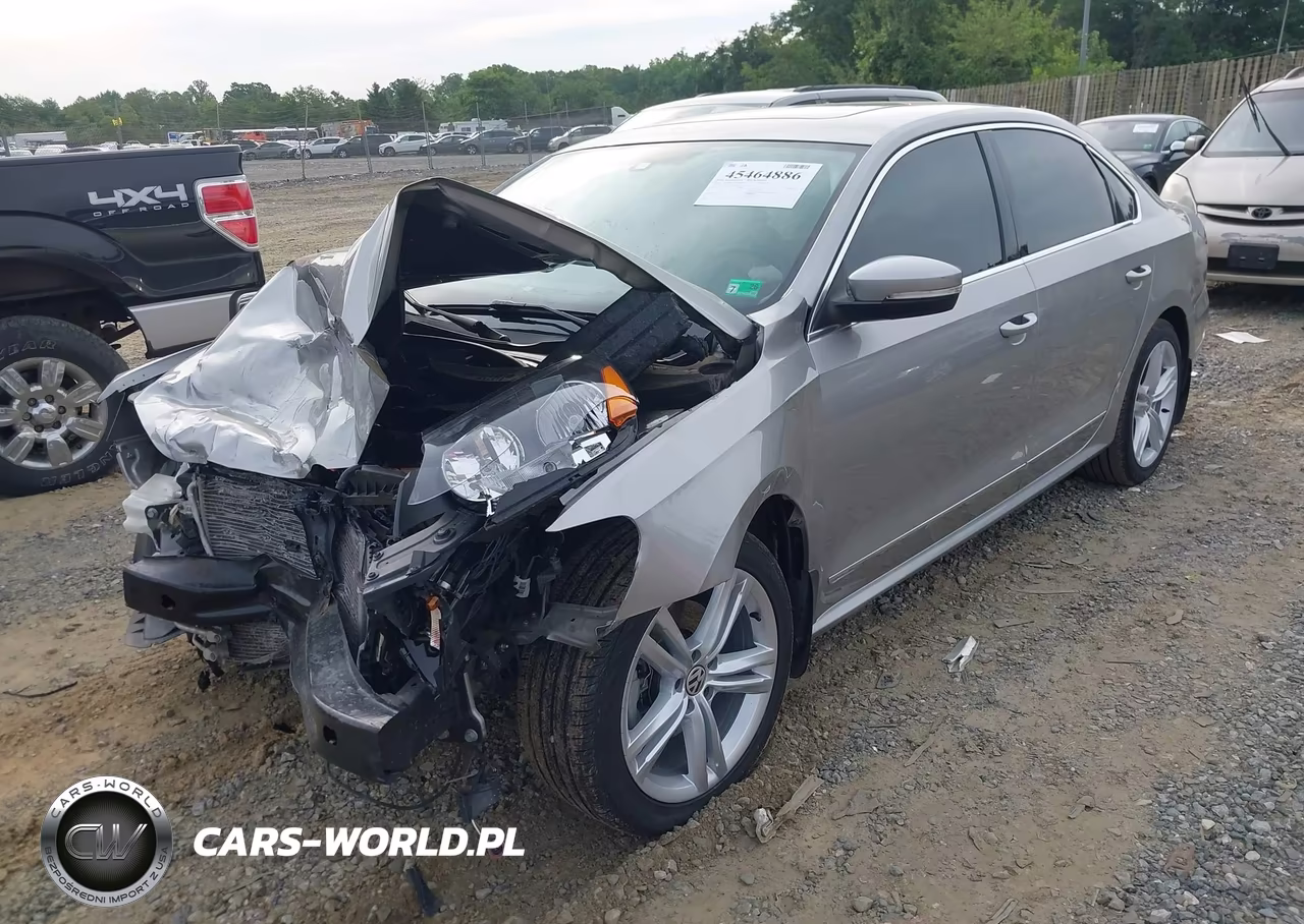 2014 Volkswagen Passat 2.0L Tdi Sel Premium VIN:1VWCN7A33EC040060 - 2