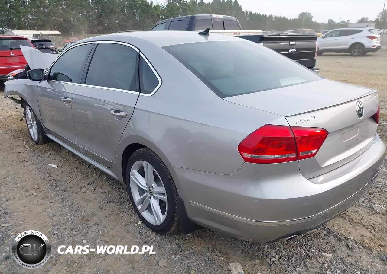 2014 Volkswagen Passat 2.0L Tdi Sel Premium VIN:1VWCN7A33EC040060 - 3
