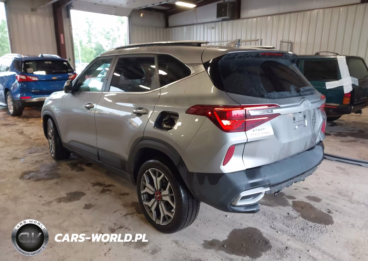 2021 Kia Seltos S Turbo VIN:KNDEUCA24M7150539 - 3