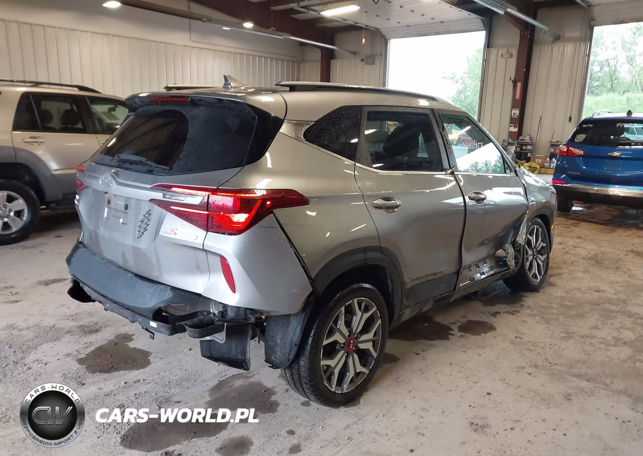 2021 Kia Seltos S Turbo VIN:KNDEUCA24M7150539 - 4