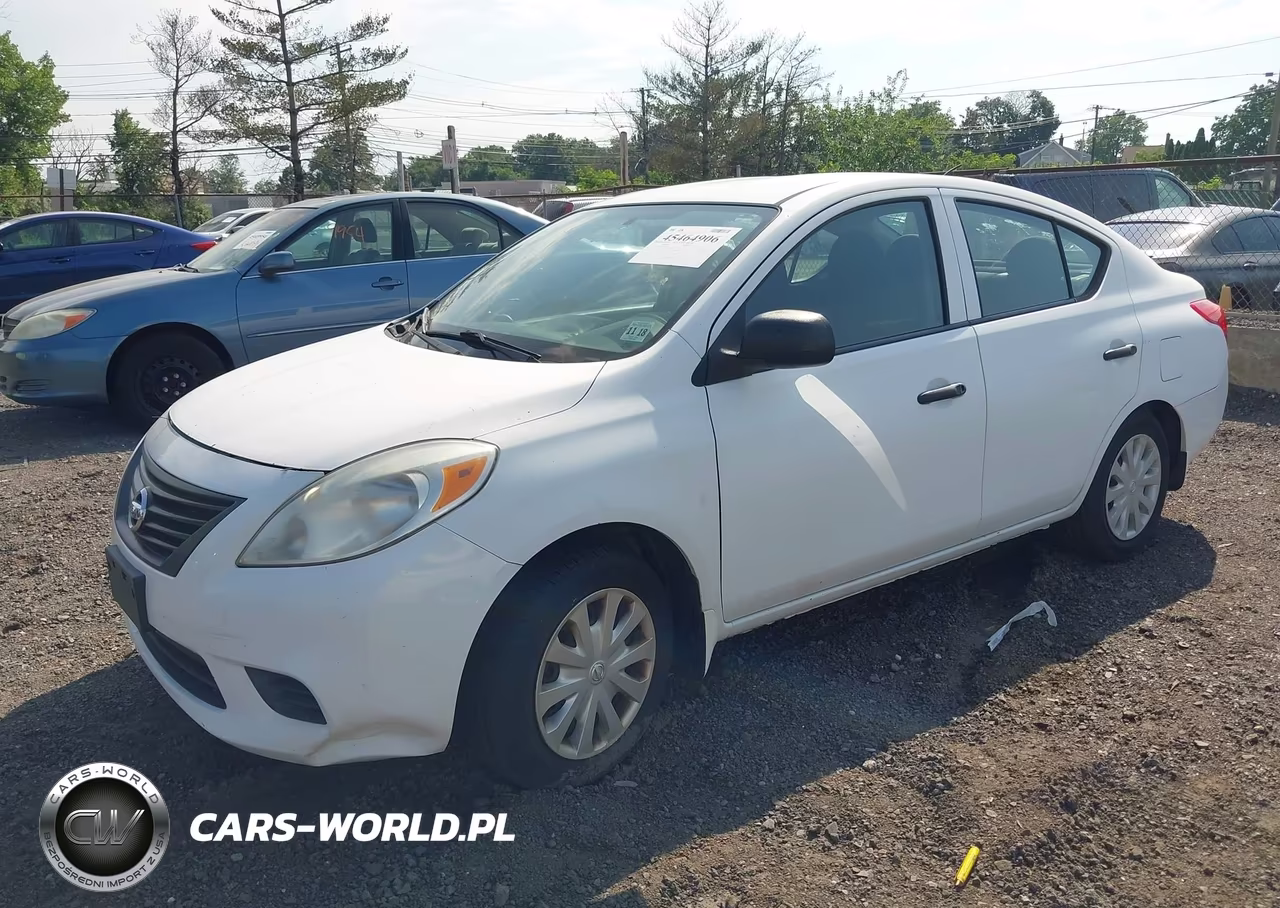 2014 Nissan Versa S VIN:3N1CN7AP0EL835659 - 2