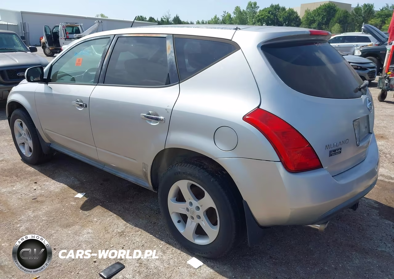 2005 Nissan Murano Sl VIN:JN8AZ08W15W423696 - 3