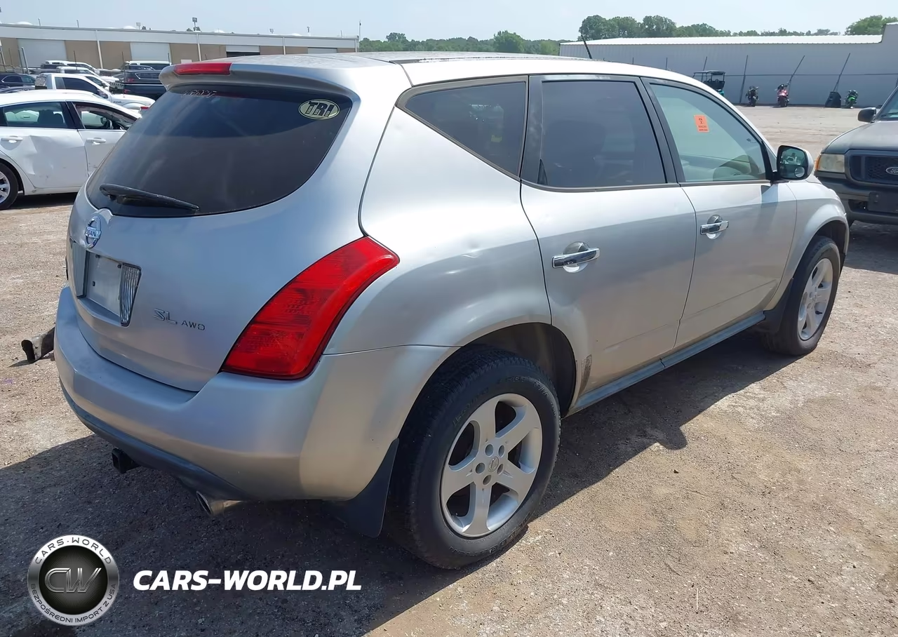 2005 Nissan Murano Sl VIN:JN8AZ08W15W423696 - 4
