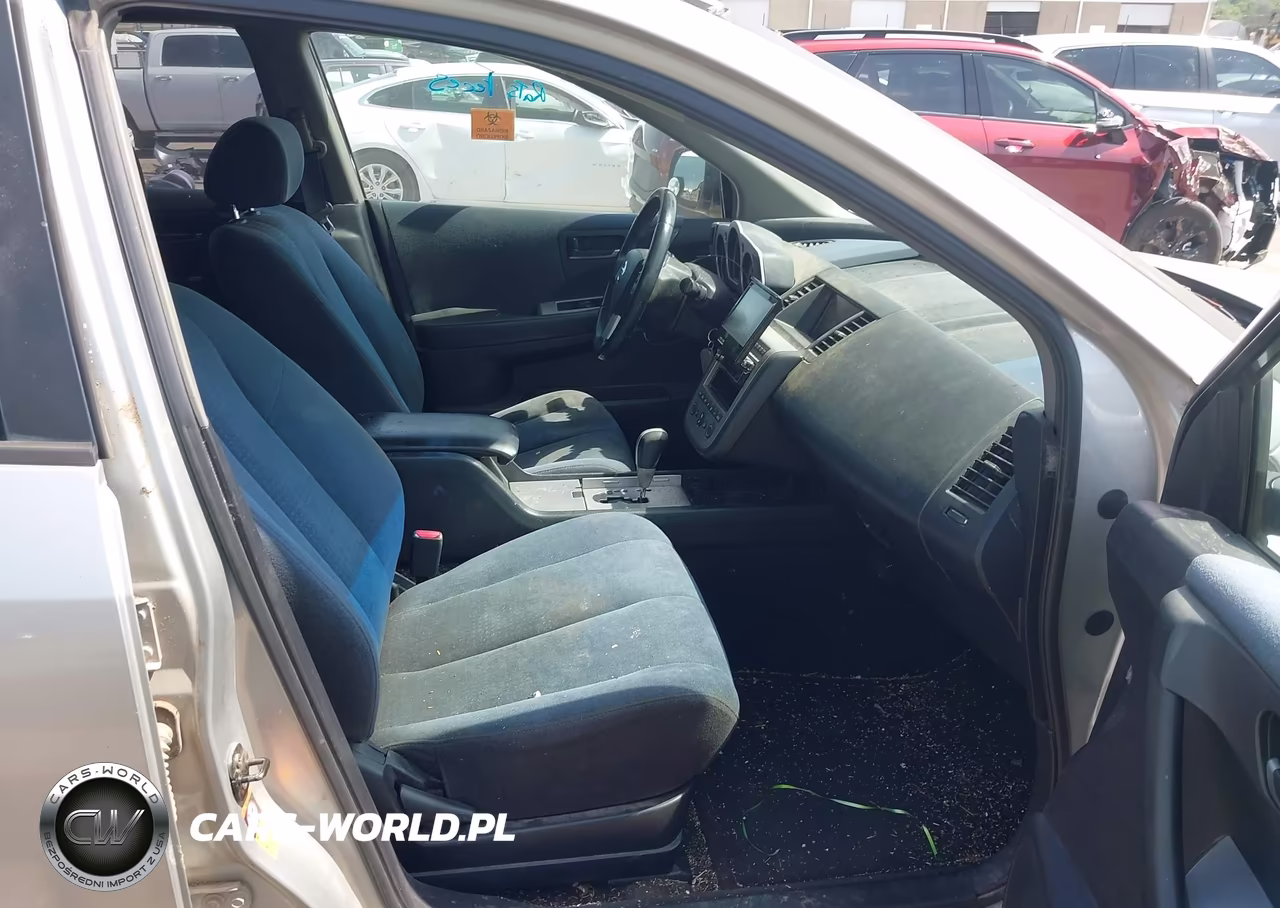 2005 Nissan Murano Sl VIN:JN8AZ08W15W423696 - 5