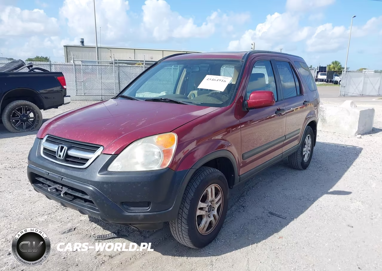 2003 Honda Cr-V Ex VIN:SHSRD78893U160326 - 2