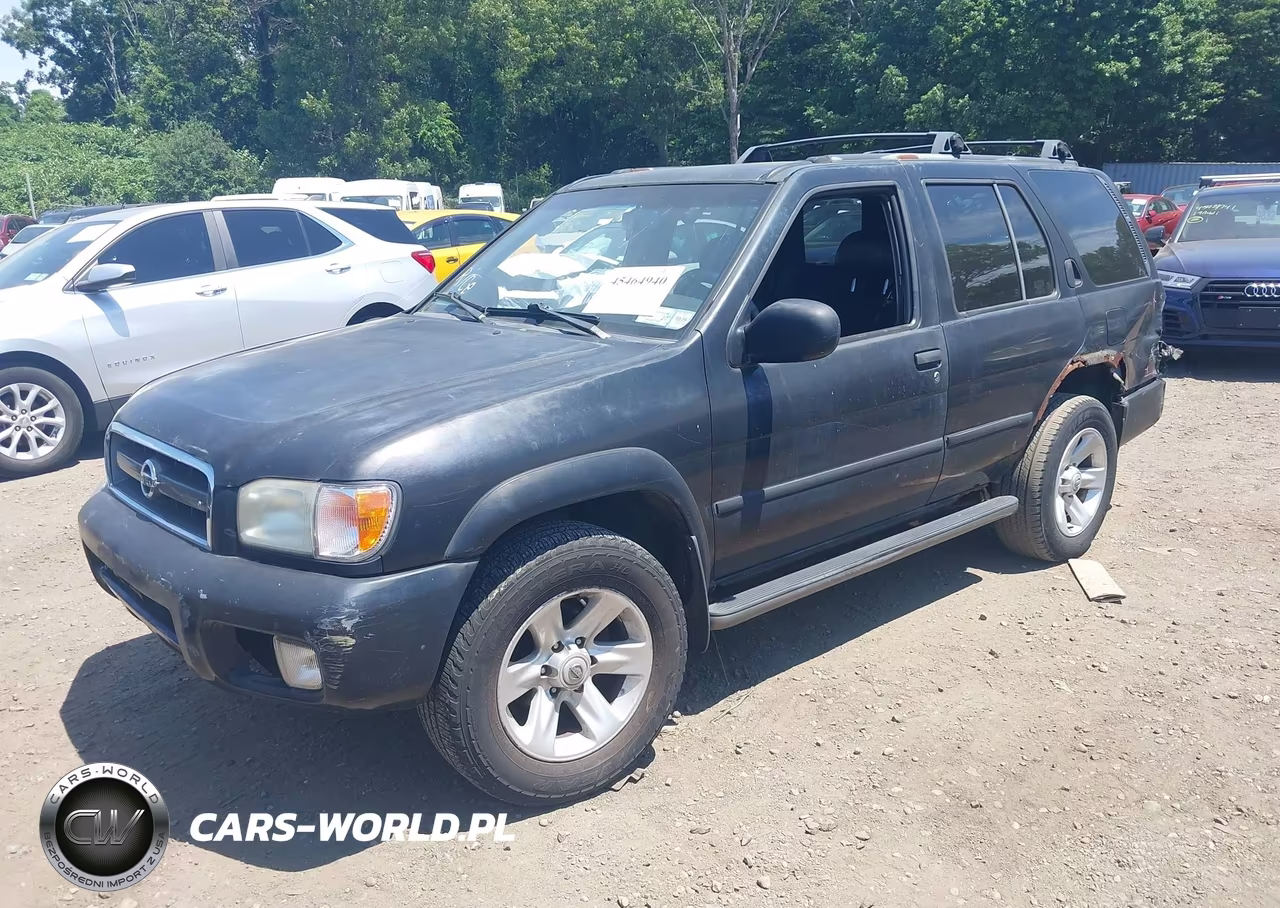 2002 Nissan Pathfinder Le VIN:JN8DR09YX2W701732 - 2