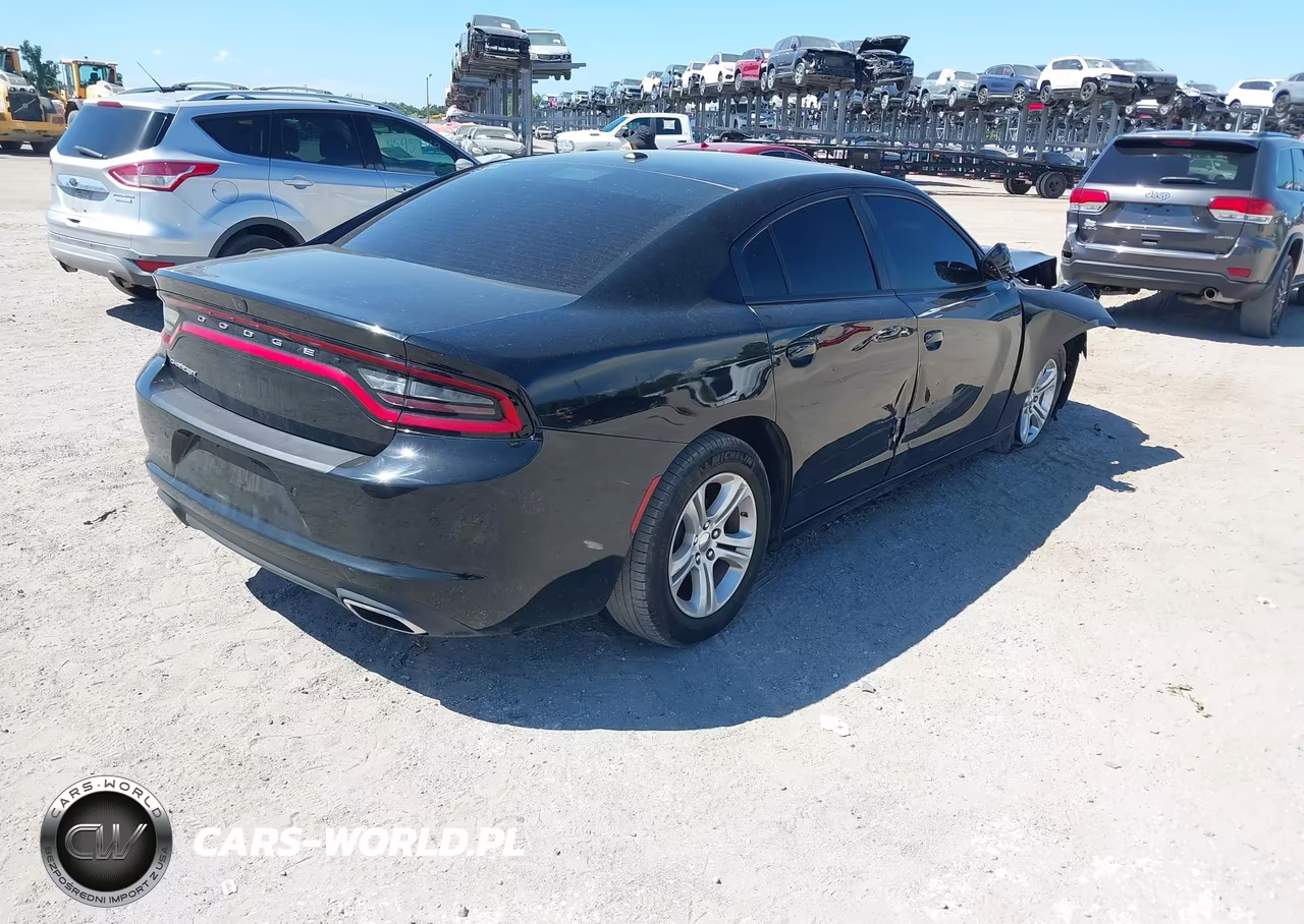 2022 Dodge Charger Sxt Rwd VIN:2C3CDXBG8NH192585 - 4