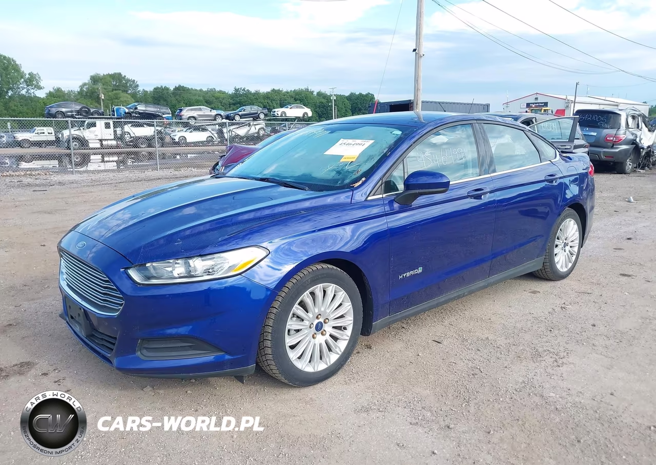 2016 Ford Fusion Hybrid S VIN:3FA6P0UU6GR142033 - 2