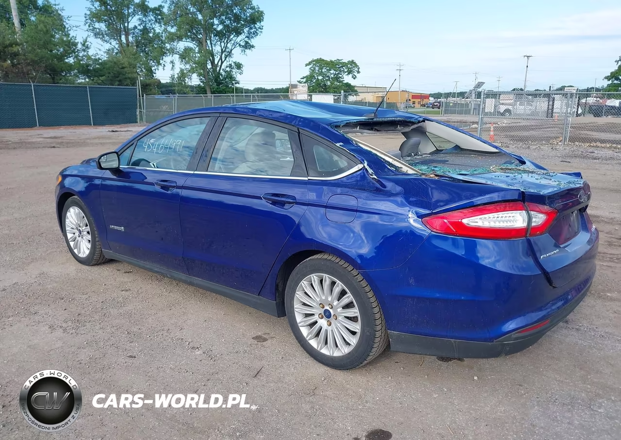 2016 Ford Fusion Hybrid S VIN:3FA6P0UU6GR142033 - 3