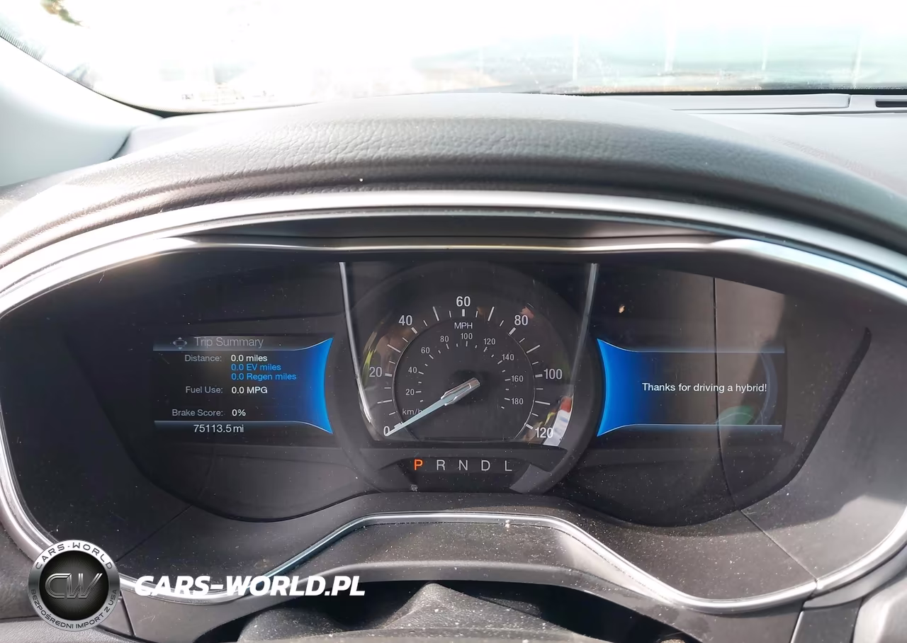 2016 Ford Fusion Hybrid S VIN:3FA6P0UU6GR142033 - 7
