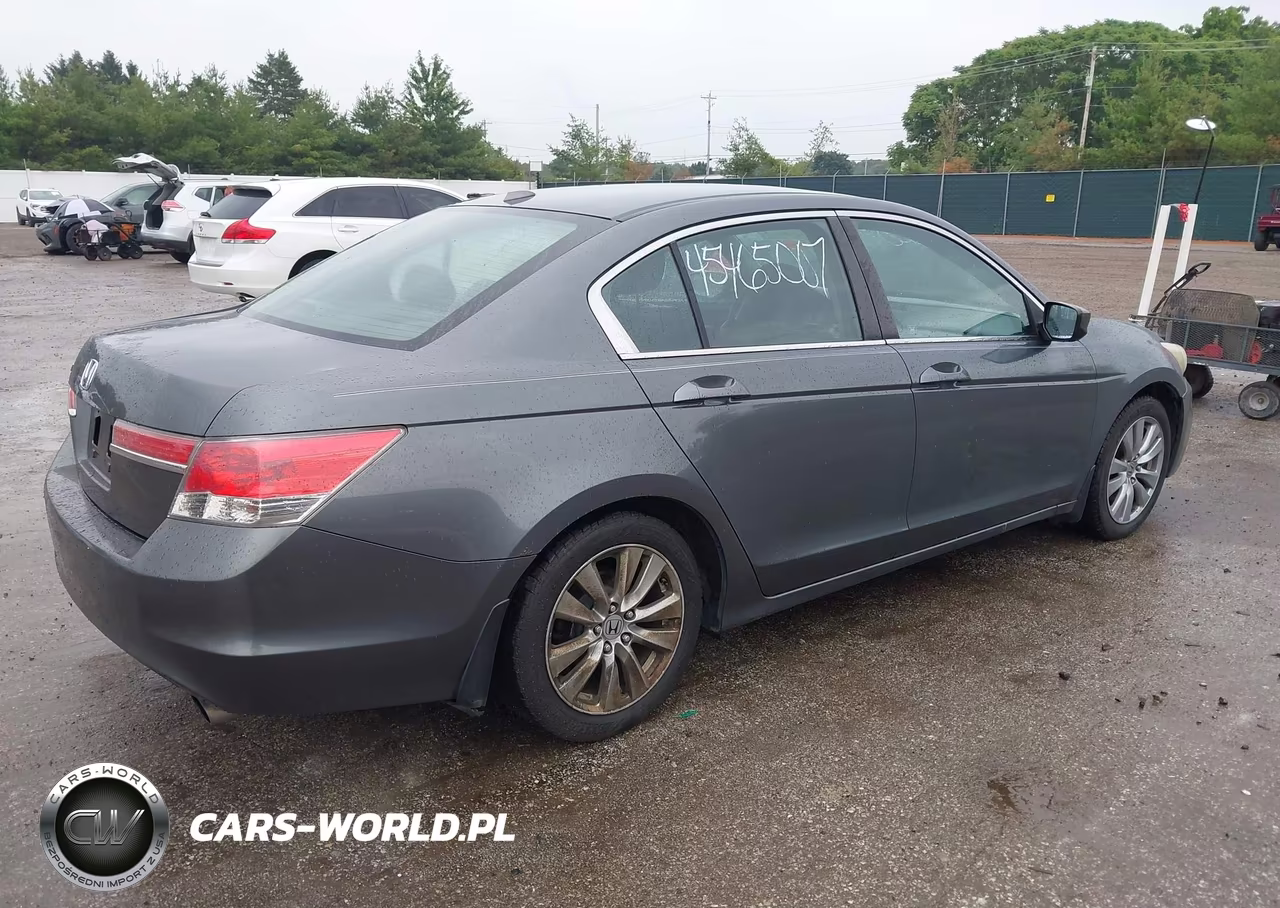 2011 Honda Accord 2.4 Ex-L VIN:1HGCP2F82BA120916 - 4