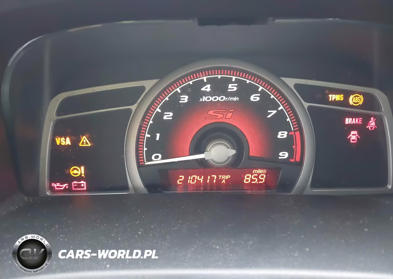 2008 Honda Civic Si VIN:2HGFG21578H705866 - 7