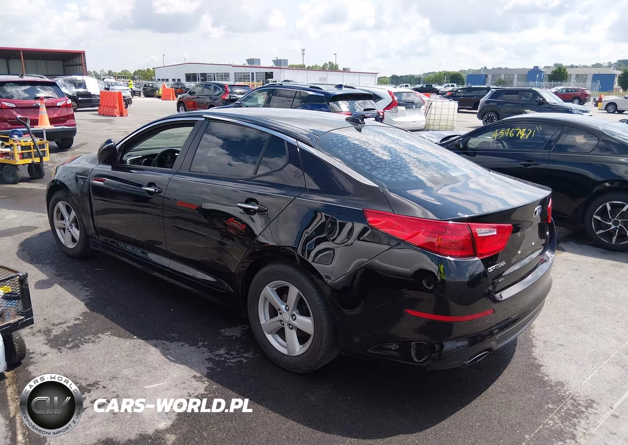 2014 Kia Optima Lx VIN:5XXGM4A77EG263761 - 3
