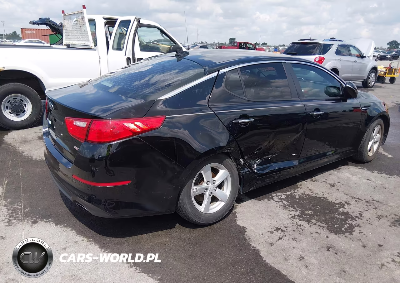 2014 Kia Optima Lx VIN:5XXGM4A77EG263761 - 4