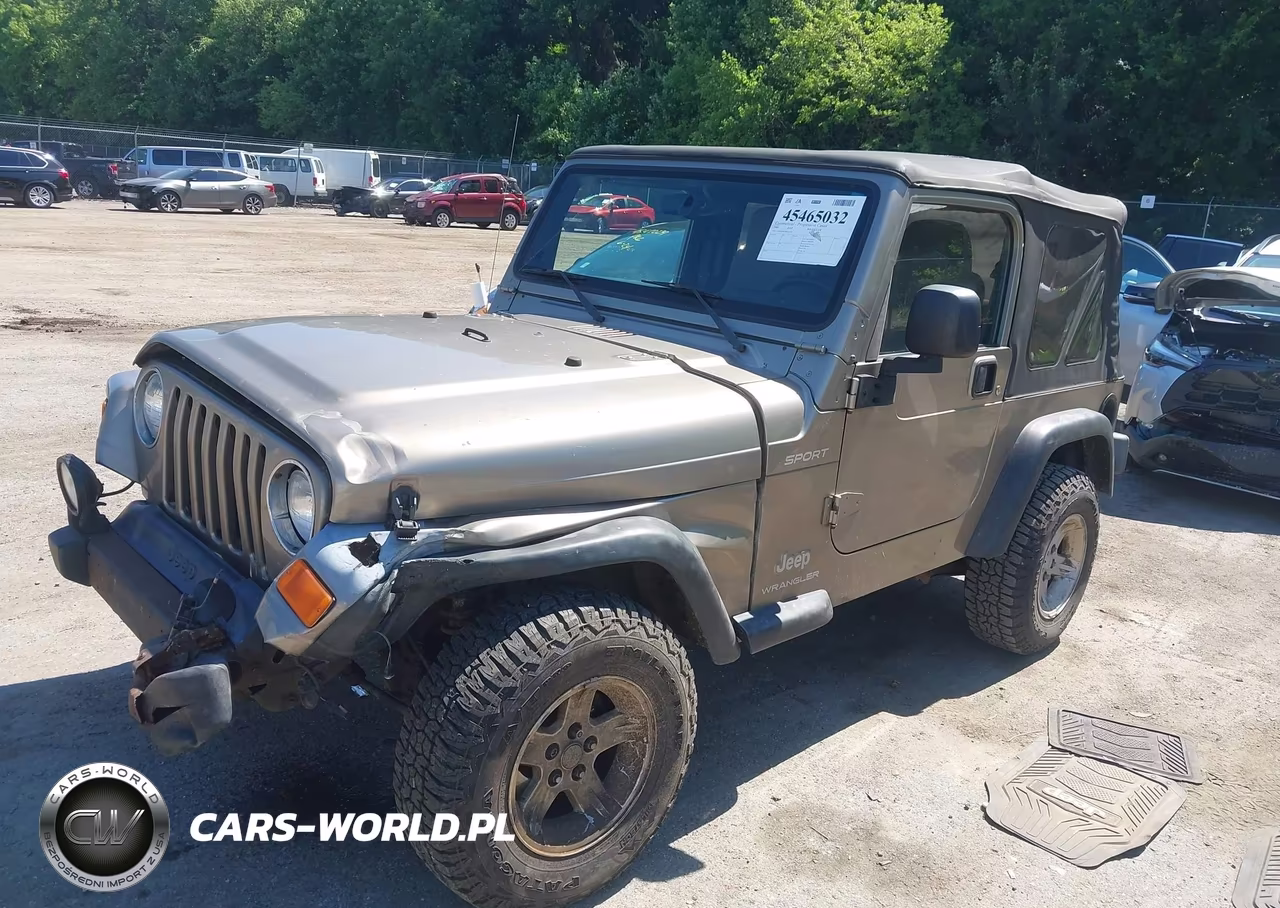 2004 Jeep Wrangler Sport VIN:1J4FA49S24P733578 - 2