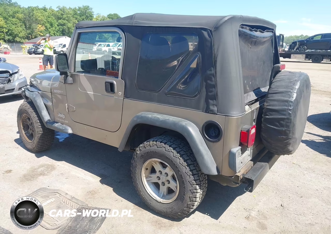 2004 Jeep Wrangler Sport VIN:1J4FA49S24P733578 - 3