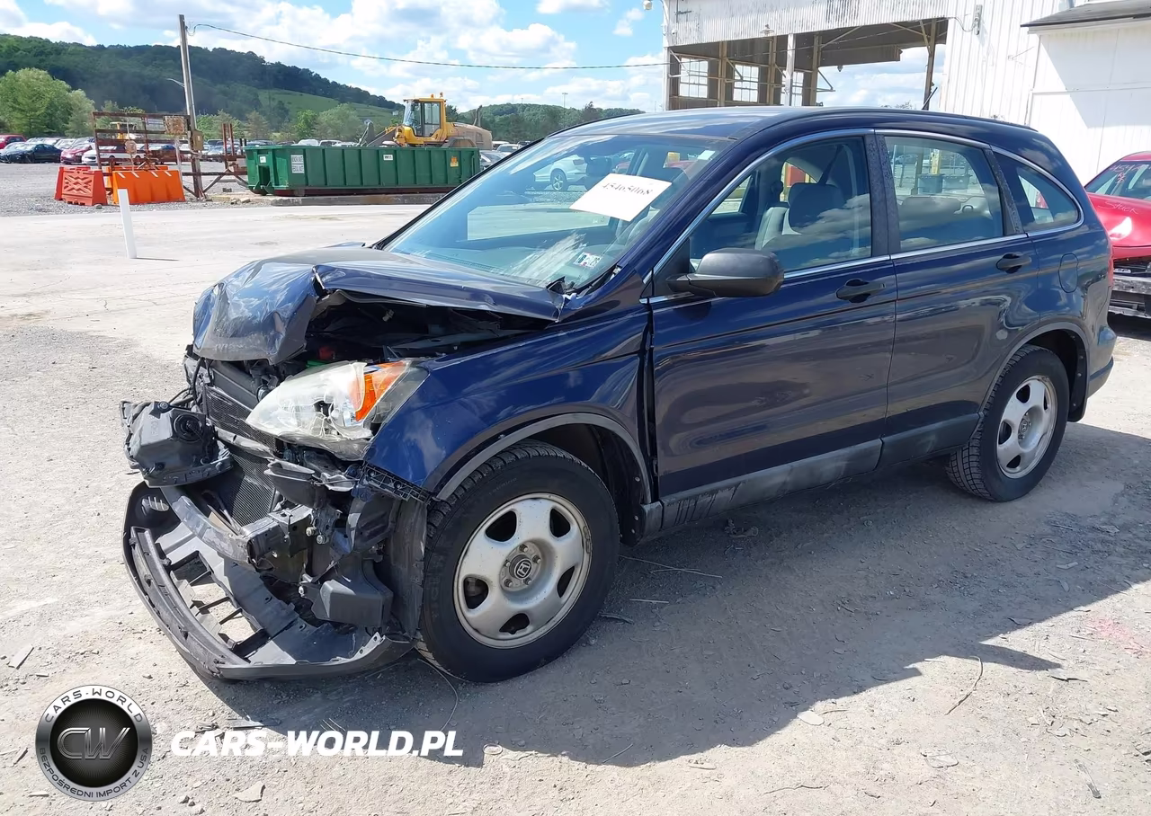 2009 Honda Cr-V Lx VIN:5J6RE483X9L001287 - 2