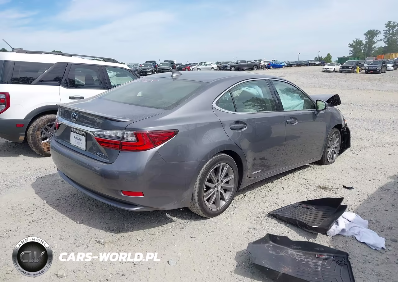 2016 Lexus Es 300H VIN:JTHBW1GG0G2112925 - 4