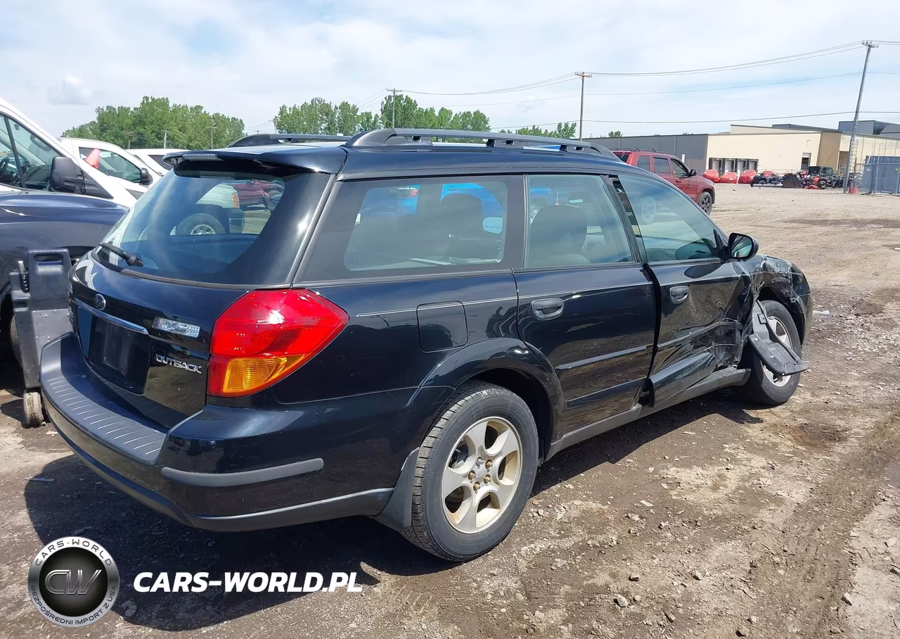 2007 Subaru Outback 2.5I Basic VIN:4S4BP61C677335471 - 4