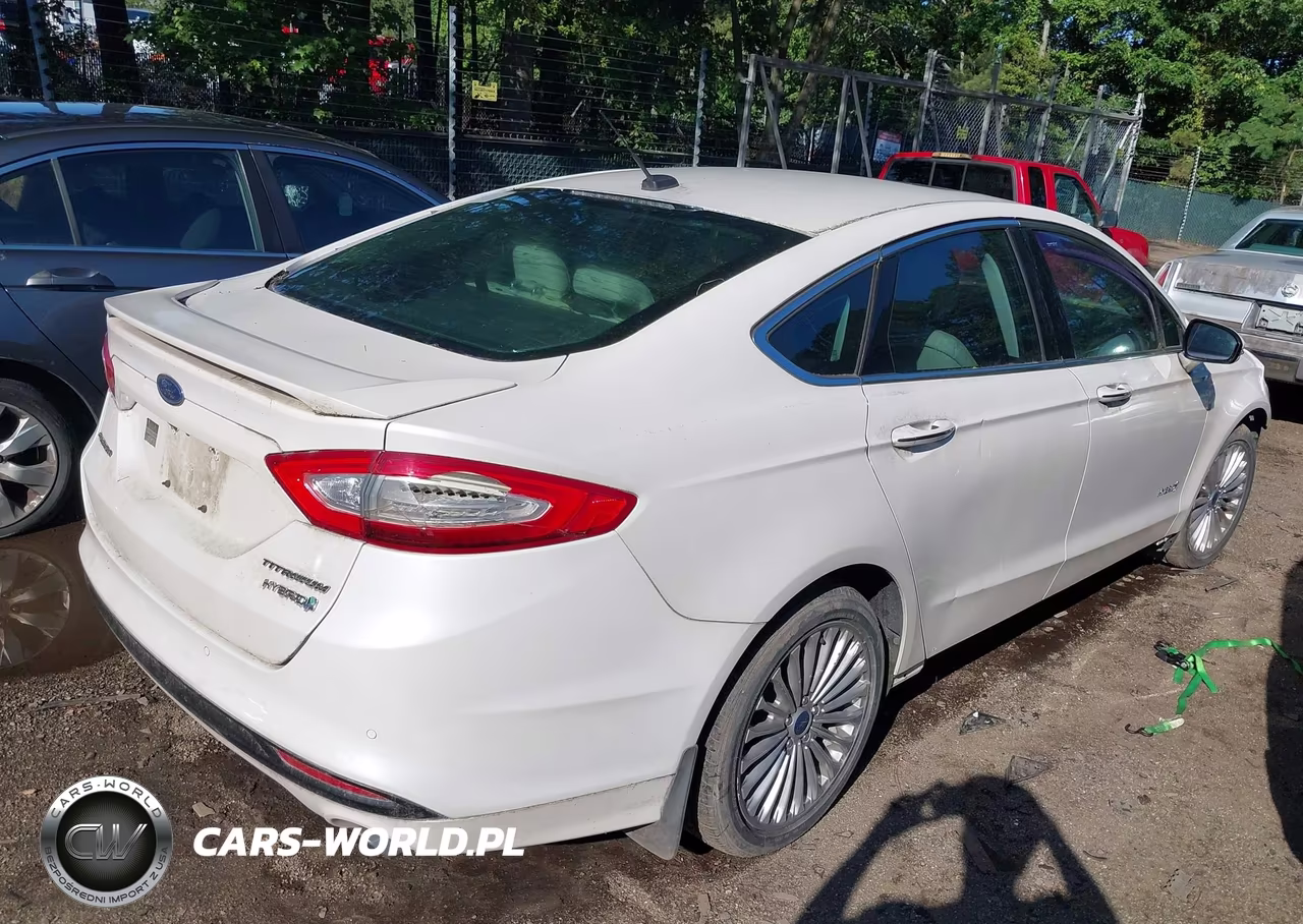 2014 Ford Fusion Hybrid Titanium VIN:3FA6P0RU1ER351010 - 4