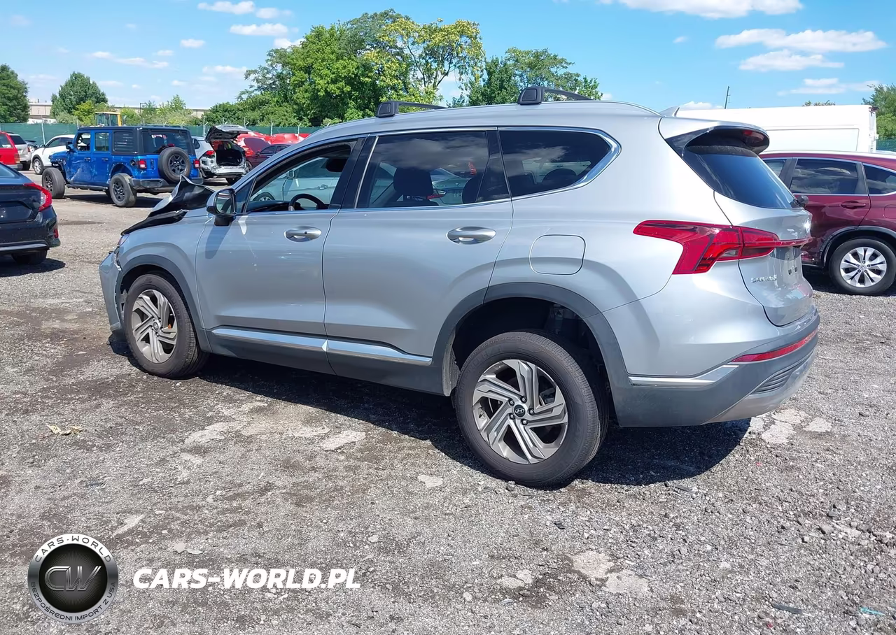 2022 Hyundai Santa Fe Sel VIN:5NMS2DAJ2NH480910 - 3
